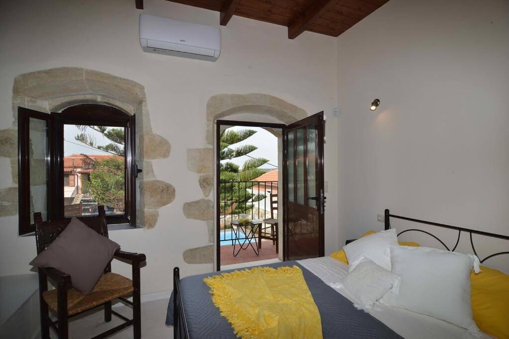 Villa Christini A Luxury Villa With Amazing Views Tzitzifés Exterior foto
