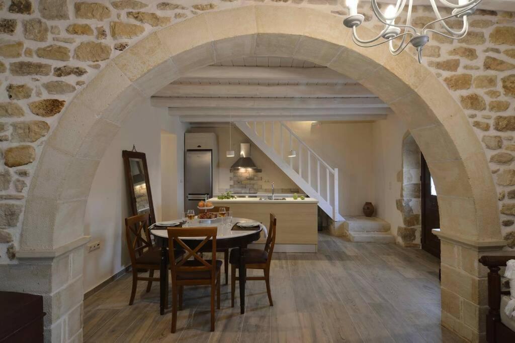 Villa Christini A Luxury Villa With Amazing Views Tzitzifés Exterior foto