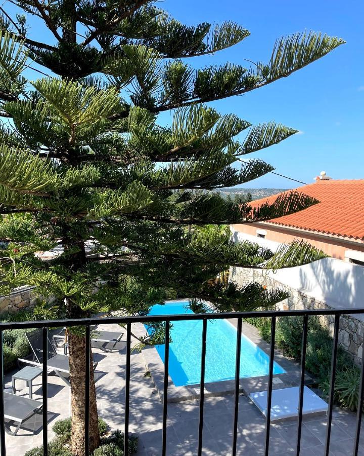 Villa Christini A Luxury Villa With Amazing Views Tzitzifés Exterior foto